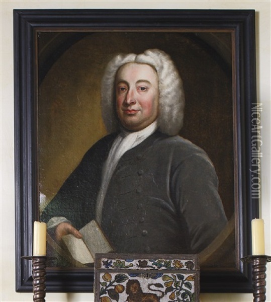 Portrait Of A Clergyman Oil Painting - John Smibert