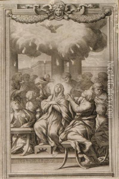 Scena Religiosa Oil Painting - Cornelis Ii Blomaert