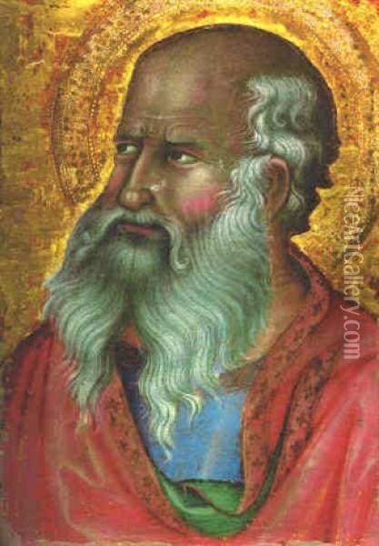 Saint John The Evangelist Oil Painting -  Bartolo di Fredi