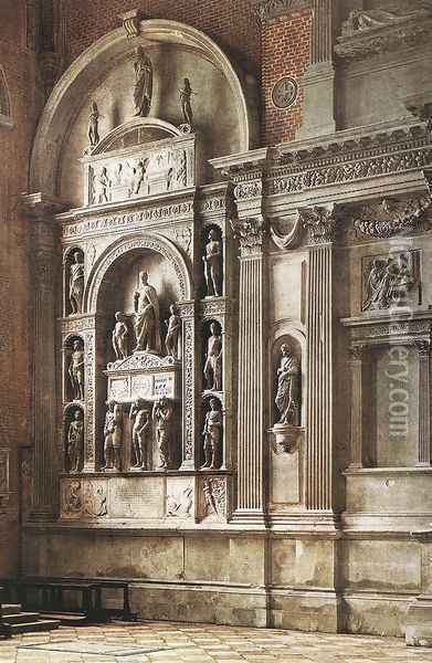 Monument of Pietro Mocenigo Oil Painting - Pietro Lombardo