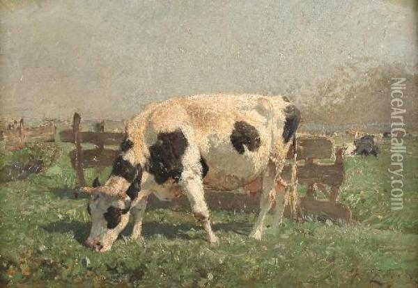 Heinrich Von (deutscher Tiermaler Oil Painting - Heinrich Johann Von Zugel