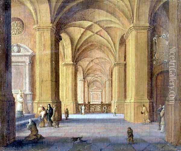 The Presentation in the Temple Oil Painting - Jan van Vucht