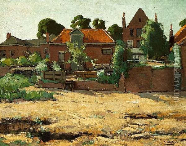 In The Outskirts Of The Village Oil Painting - Paul Bodifee