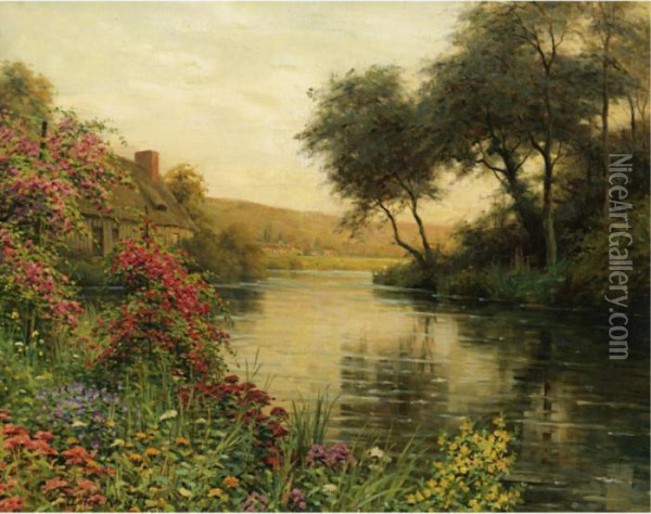 Normandy Flowers Oil Painting - Louis Aston Knight
