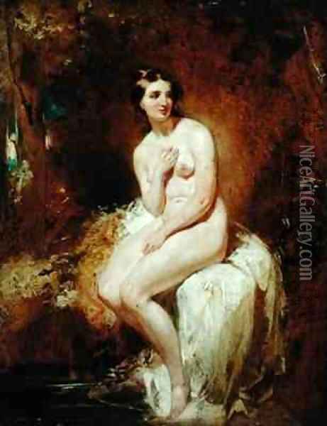 The Bather 2 Oil Painting - William Etty