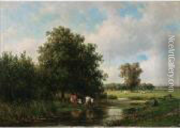 Landschap Bij Oosterhout