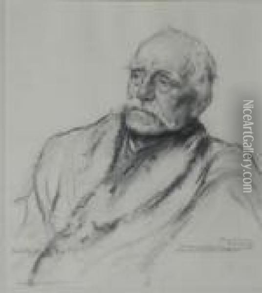 Sir Henry Wick Oil Painting - Ernest Borough Johnson