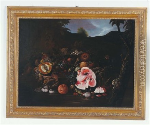 Natura Morta Oil Painting - Jan Thomas I Roos