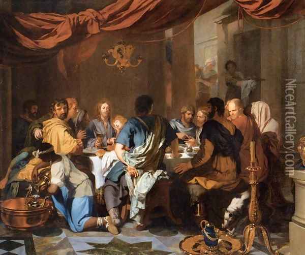 The Institution of the Eucharist Oil Painting - Gerard de Lairesse