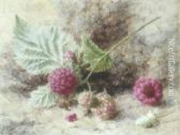 Still Life Of Paeonies Signed 12 X 17in Oil Painting - Helen Cordelia Coleman Angell