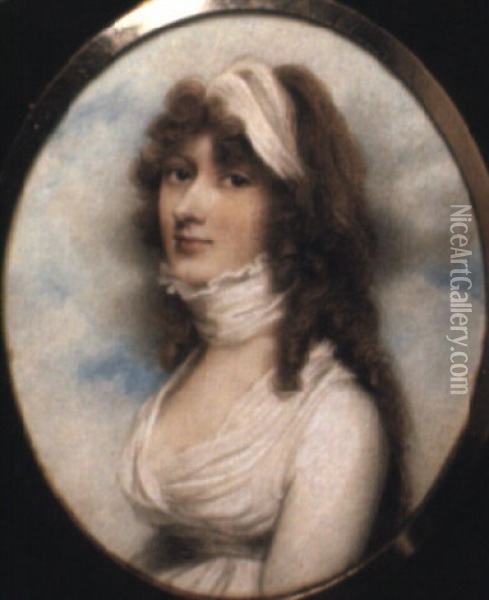 Portrait Of Mrs. Green Of Blackwell Oil Painting - Andrew Plimer