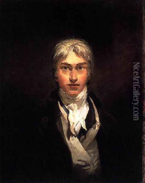 Self-Portrait c. 1799 Oil Painting - Joseph Mallord William Turner