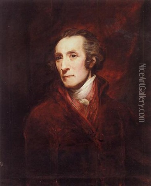 Self Portrait Oil Painting - James (Thomas J.) Northcote