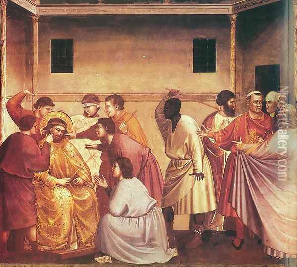 Scrovegni 34 Oil Painting - Giotto Di Bondone