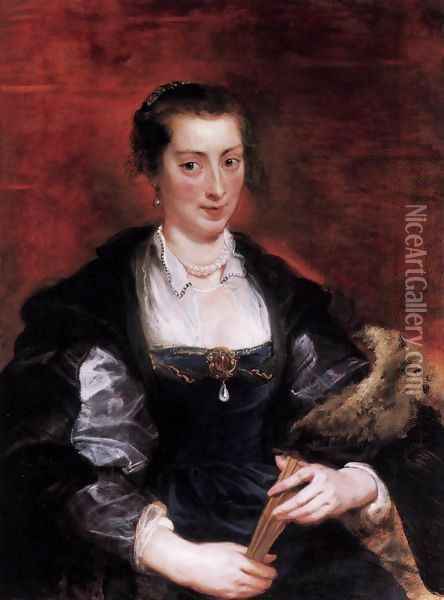 Isabella Brandt () Oil Painting - Peter Paul Rubens