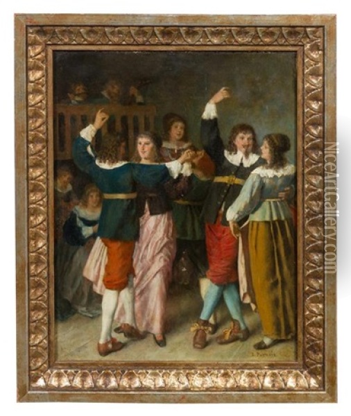 La Danse Oil Painting - Isidore Patrois