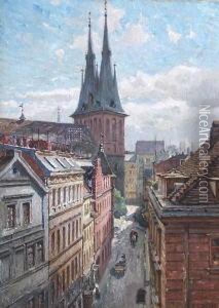 Horst-schulze Stellte Regelmasig In Berlin, Leipzig Und Munchen Aus Oil Painting - Paul Horst-Schulze