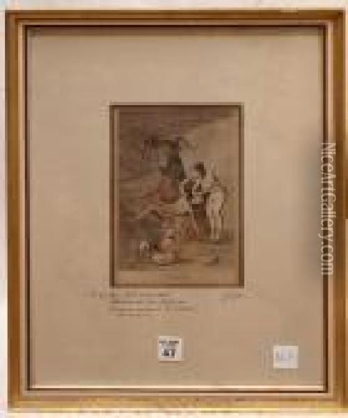 Ensayos Oil Painting - Francisco De Goya y Lucientes