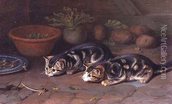 Too Late Oil Painting - Horatio Henry Couldery