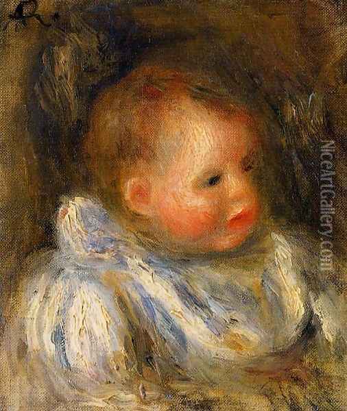 Portrait Of Coco Oil Painting - Pierre Auguste Renoir