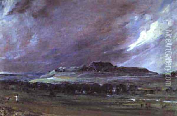 Old Sarum 1829 Oil Painting - John Constable