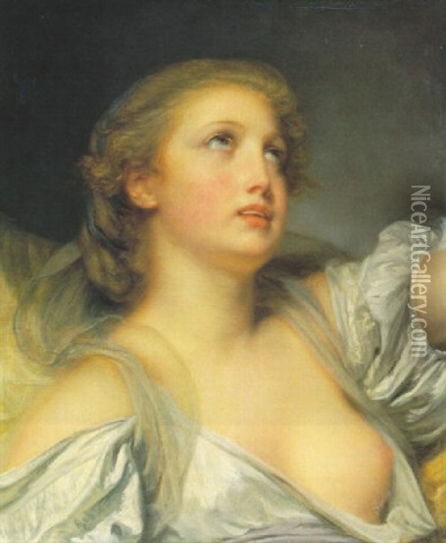 Le Tendre Desir Oil Painting - Jean Baptiste Greuze