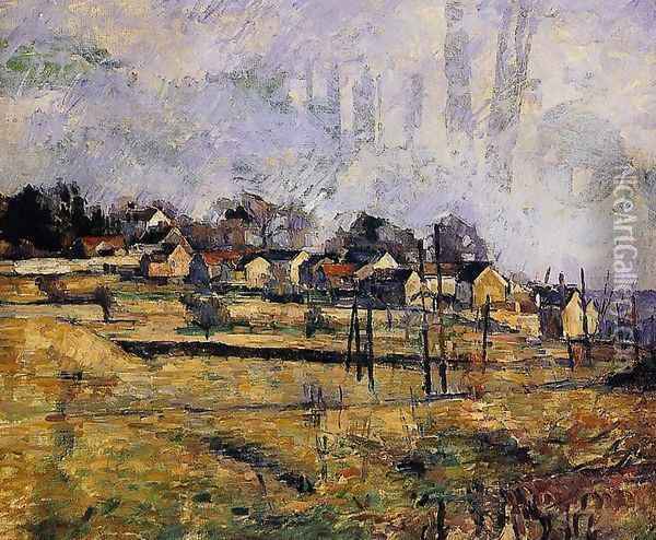 Landscape V Oil Painting - Paul Cezanne