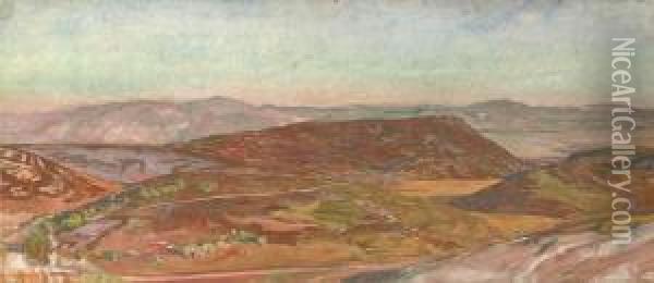 The Plain Of Esdraelon Oil Painting - William Holman Hunt