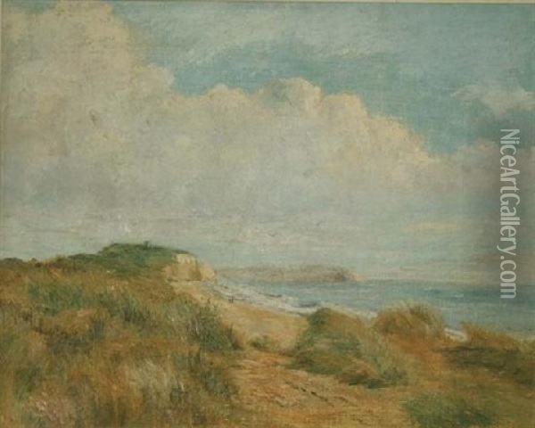 Beach Landscapes Oil Painting - Thomas Bond Walker
