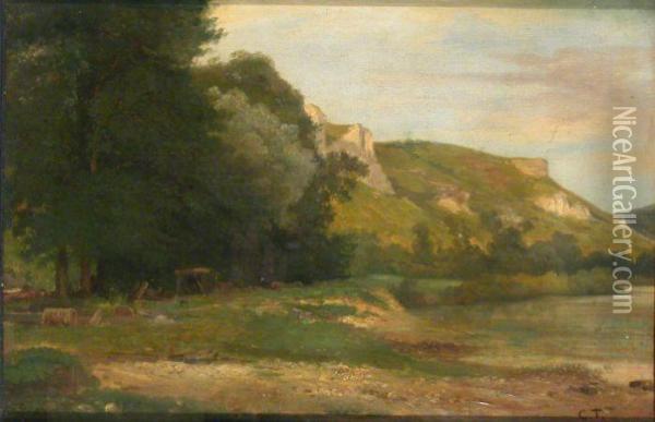 Landscape Oil Painting - Constant Troyon