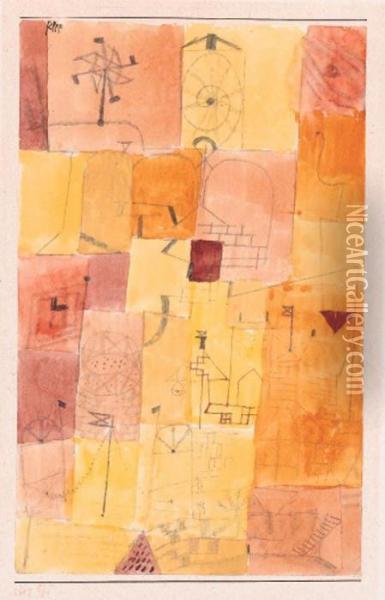 Klee, P. Oil Painting - Paul Klee