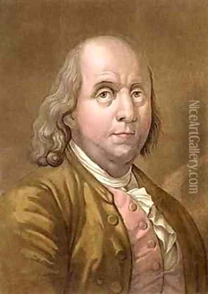 Portrait of Benjamin Franklin 1706-90 Oil Painting - Gallo Gallina
