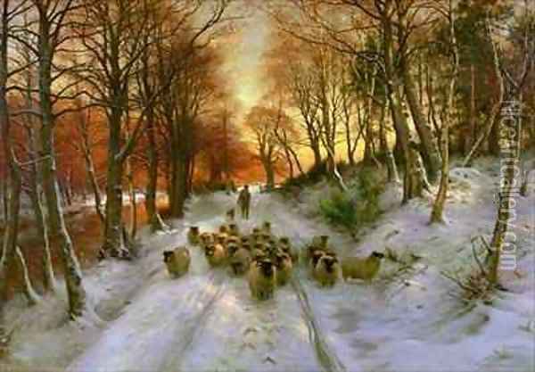 Glowed with Tints of Evening Hours Oil Painting - Joseph Farquharson
