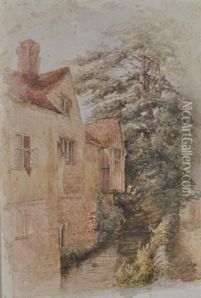 Country House Possiblyknole Oil Painting - Charles Essenhigh Corke