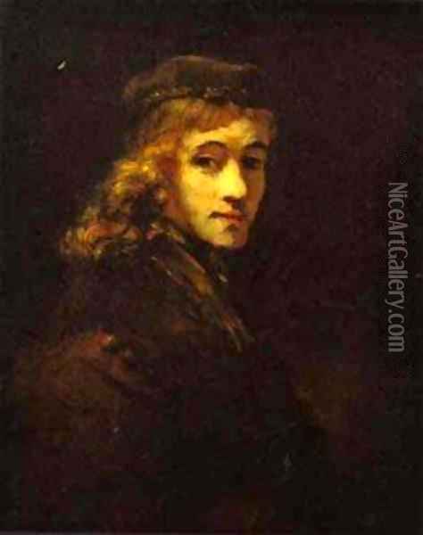 Portrait Of Titus The Artists Son Oil Painting - Harmenszoon van Rijn Rembrandt