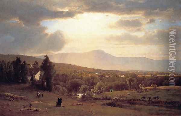 Catskill Mountains Oil Painting - George Inness