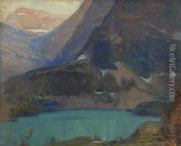 Moraine Lake Oil Painting - Oliver Dennett Grover