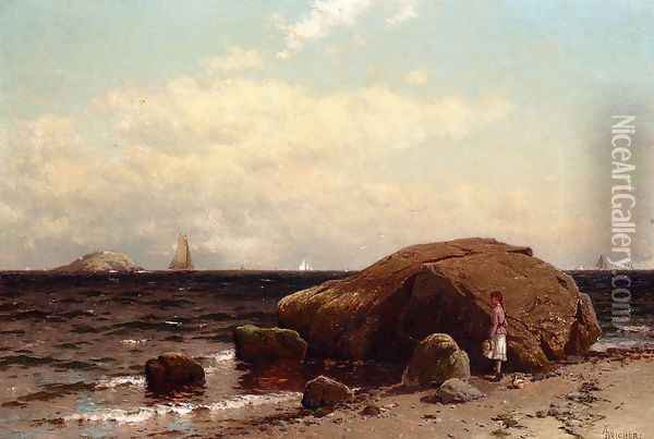Looking out to Sea Oil Painting - Alfred Thompson Bricher