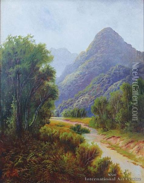 Lud Valley, Nelson Oil Painting - Henry William Kirkwood
