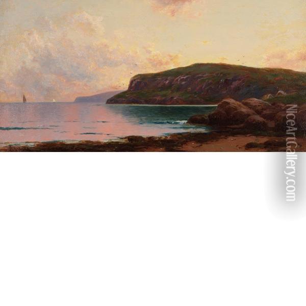 Coastal View Oil Painting - Alfred Thompson Bricher