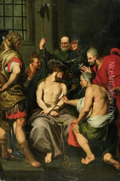 The Crowning With Thorns Oil Painting - Sir Anthony Van Dyck