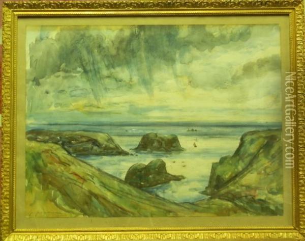 Bord De Mer Oil Painting - Paul Paquereau