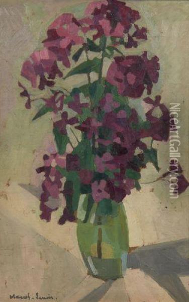 Vase De Fleurs Oil Painting - Jules Oury, Dit Marcel-Lenoir