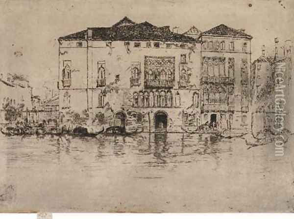 The Palaces 2 Oil Painting - James Abbott McNeill Whistler