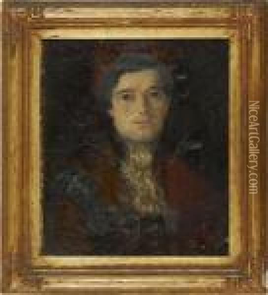 Portrait Of A Man Oil Painting - Francisco De Goya y Lucientes