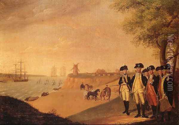 The Generals at Yorktown Oil Painting - James Peale