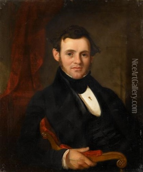 Portrait Of William Smith Oil Painting - John F. Francis
