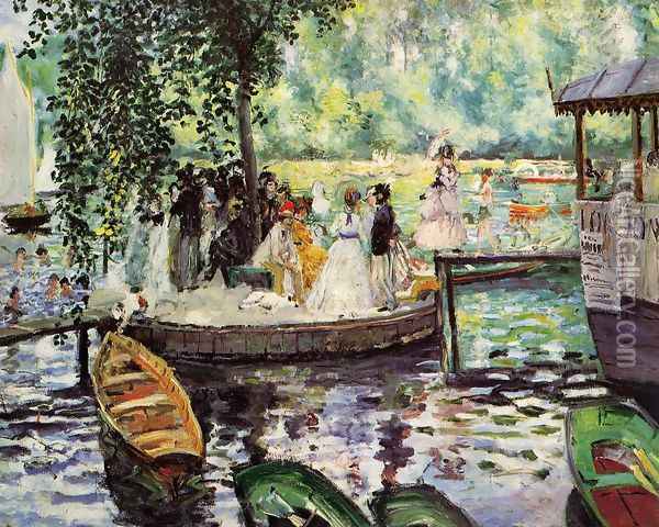 La Grenouillere2 Oil Painting - Pierre Auguste Renoir