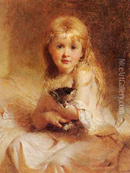 Young Companions Oil Painting - George Elgar Hicks