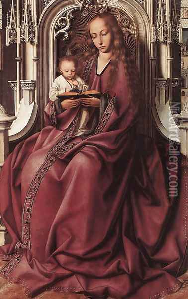 Virgin and Child Oil Painting - Quinten Metsys